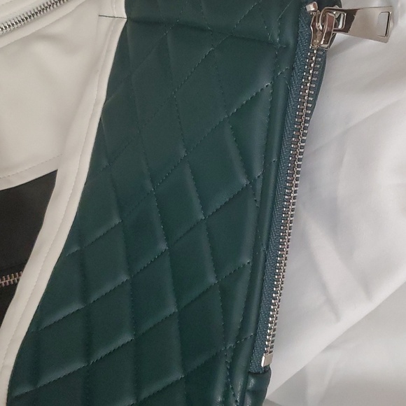 Colorblock moto jacket - Picture 9 of 16